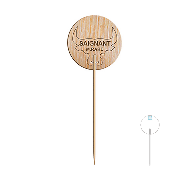 Steak Marker sign "Mal Past" Madeira